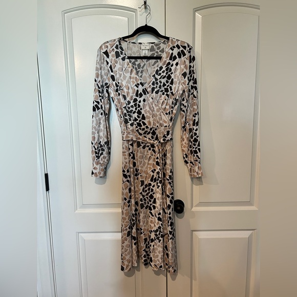 Richard Allen x H&M Patterned Wrap Dress Size S - Picture 3 of 5
